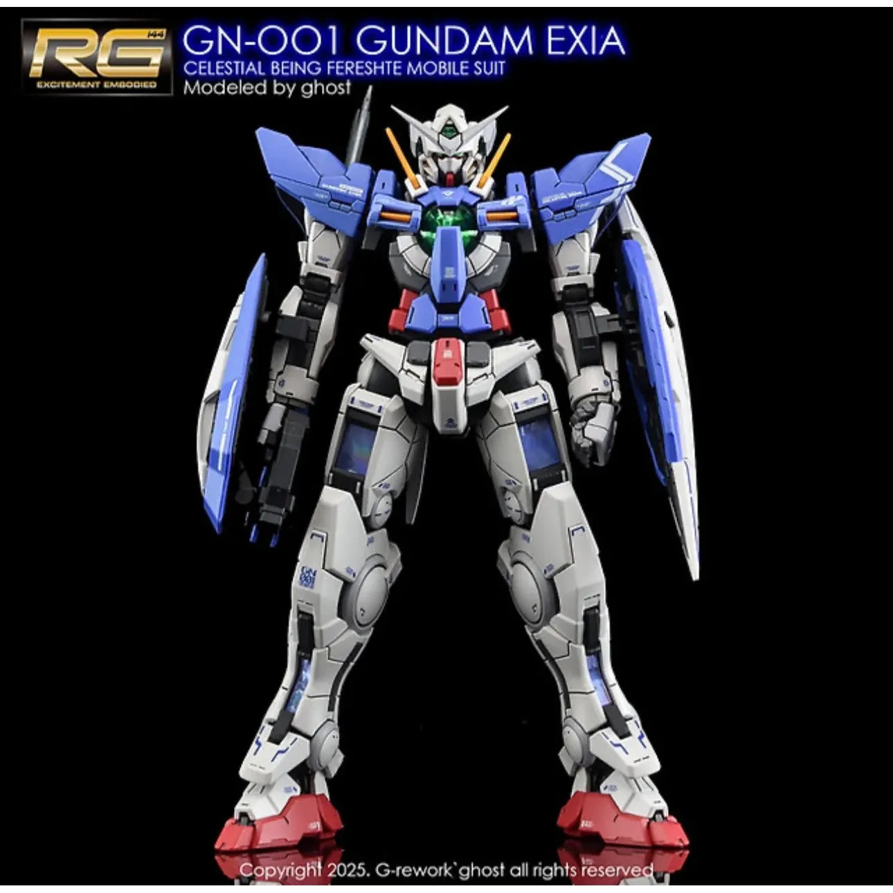 G-rework CUSTOM DECAL [RG] GUNDAM EXIA