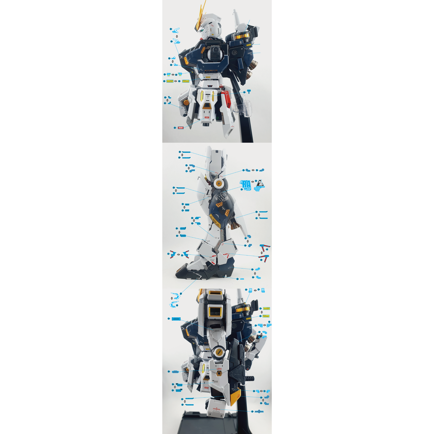 G-rework Decals [PG] UNLEASHED RX-93 V GUNDAM