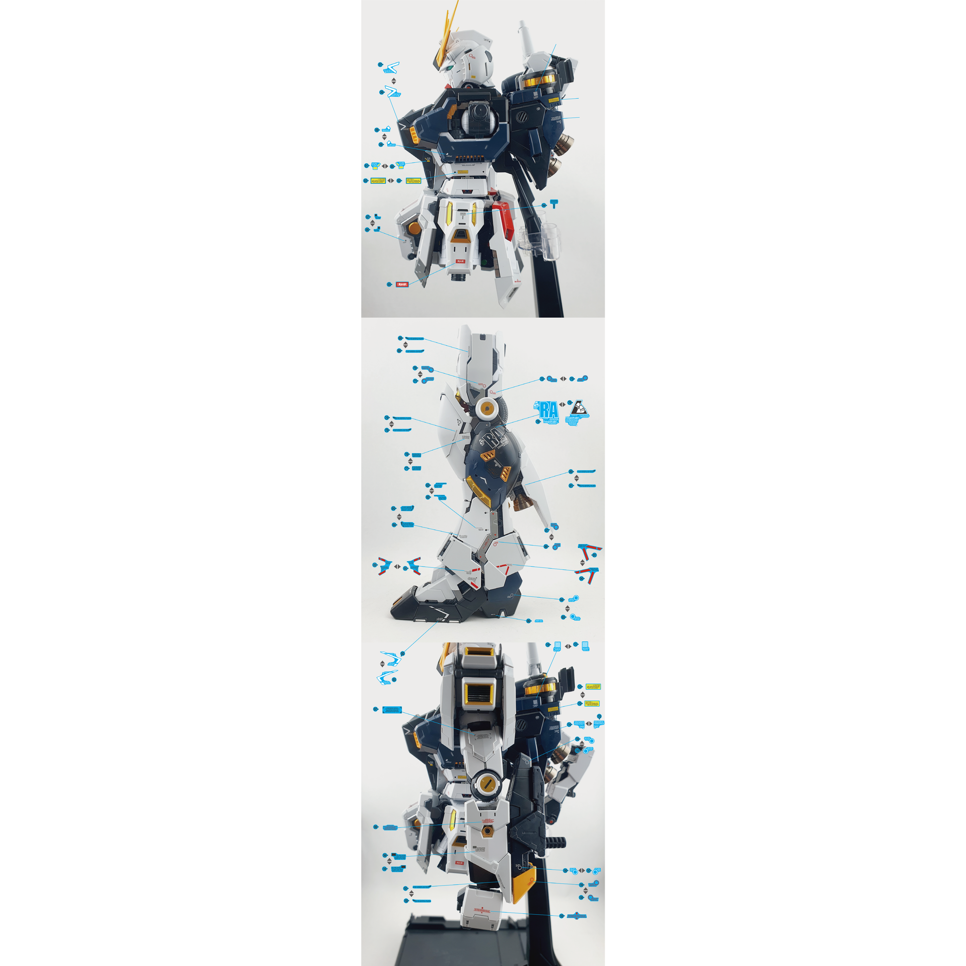 G-rework Decals [PG] UNLEASHED RX-93 V GUNDAM