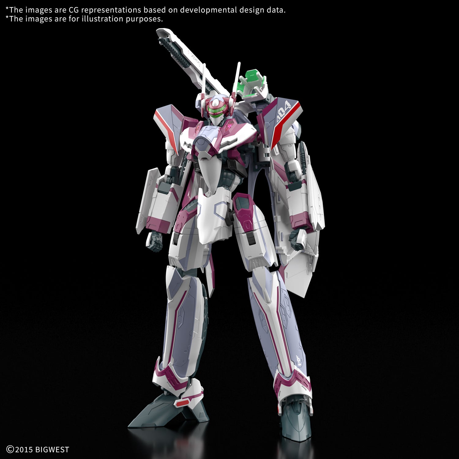 HG 1/100 VF-31C SIEGFRIED (MIRAGE FARINA JENIUS USE) Deluxe Set