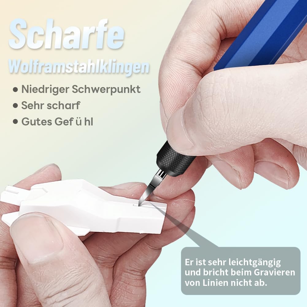  STEDI Engraving Needle Set - Blue Edition (with 1 Needle)