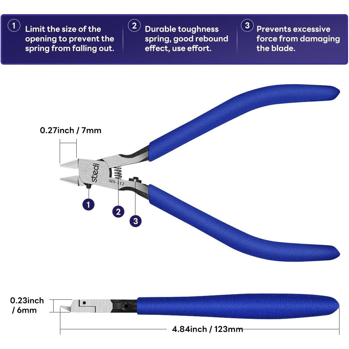 Double-edged modeling pliers