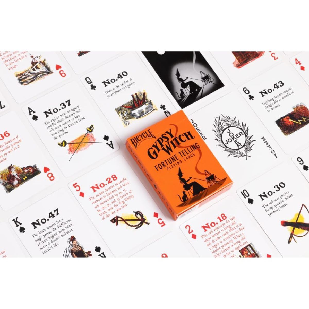 Bicycle Gypsy Witch Playing Cards