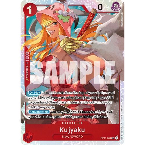 Kujyaku ALT ART OP11-004 SR - A Fist of Divine Speed - One piece TCG English
