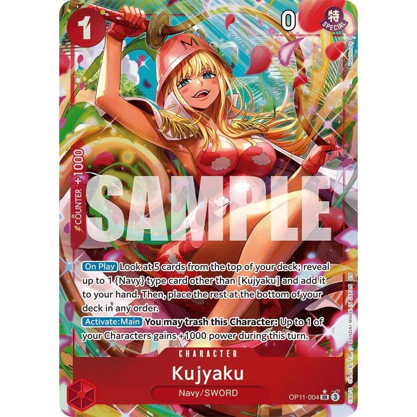 Kujyaku OP11-004 SR - A Fist of Divine Speed - One piece TCG English