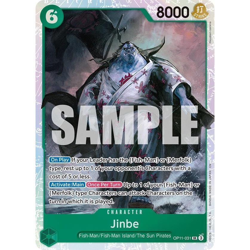 Jinbe OP11-031 | One Piece Fist of Divine Speed NM