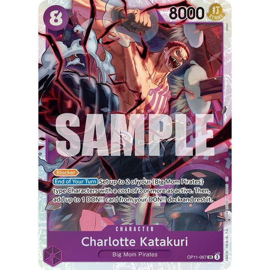 Charlotte Katauri SR OP11-067 A Fist of Divine Speed One Piece English