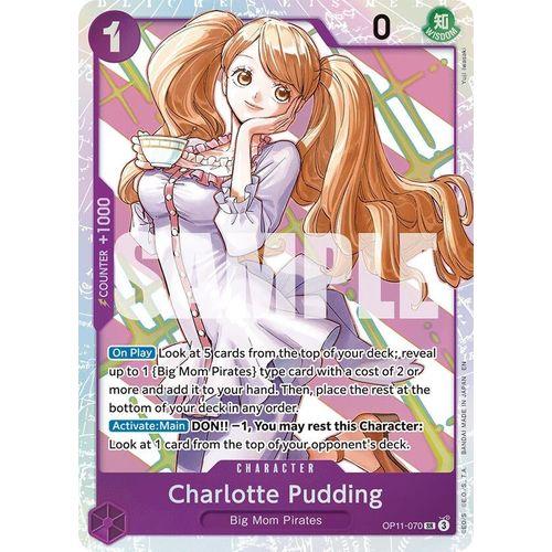 Charlotte Pudding OP11-070 SR - Fist of Divine Speed - One Piece Englsih