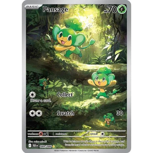 Pansage (089/86) [Black Bolt]