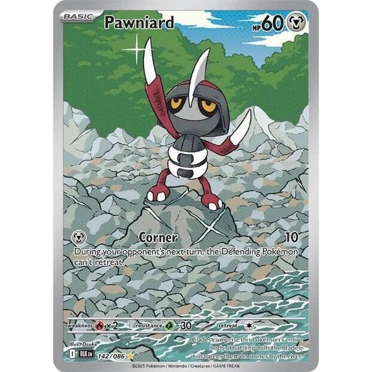 Pawniard 142/086 Scarlet & Violet White Flare