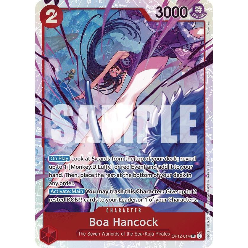 Boa Hancock OP12- 014 SR - Legacy of the Master - One piece TCG English