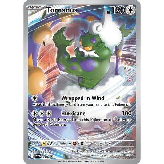 Tornadus (210/225) [SVP Black Star Promos]