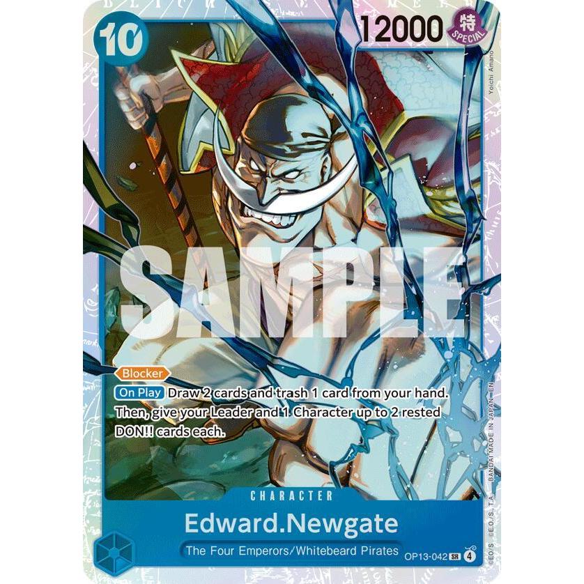 Edward.Newgate OP13-042 SR - Carry On His Will - One Piece TCG English