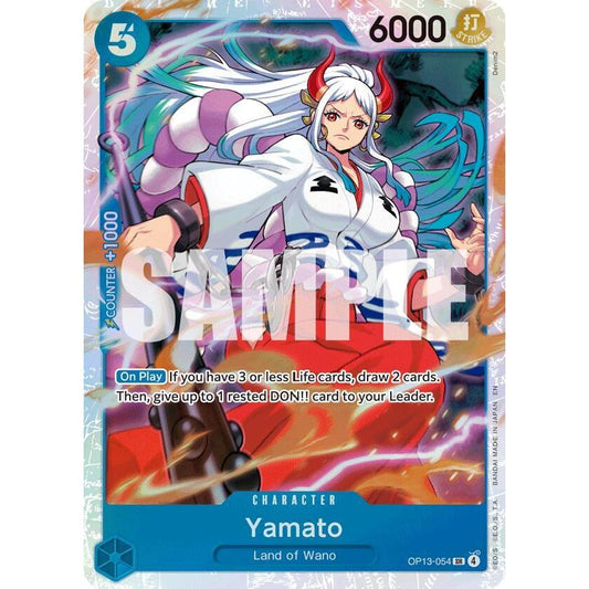 One Piece Card Game - Yamato - OP13-054 - Super Rare -NM
