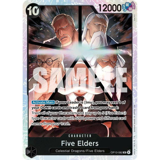 Five Elders OP13-082 SR - Carry On His Will - One Piece TCG English