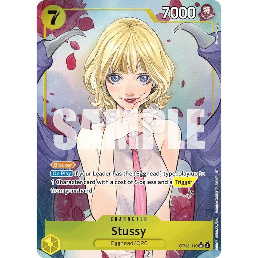 Stussy Alt Art OP13 - 110 SR - Carry On His Will - One Piece TCG English