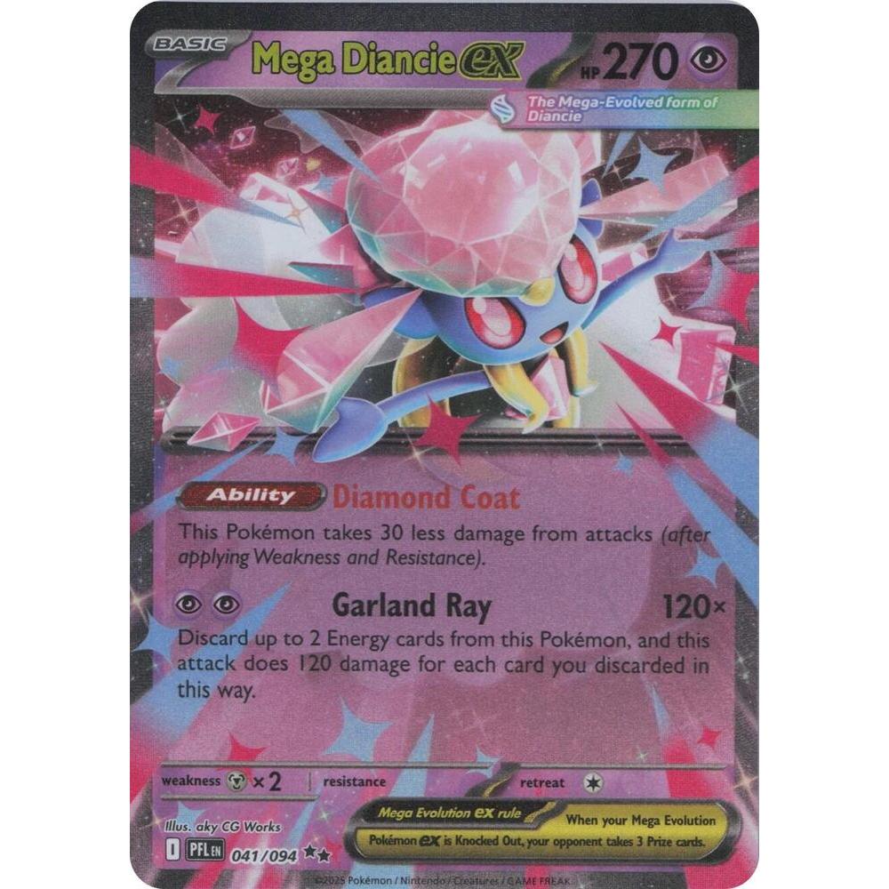 Mega Diancie ex - 041/094 Phantasmal Flames