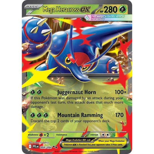 Mega Heracross ex - 004/094 Phantasmal Flames english