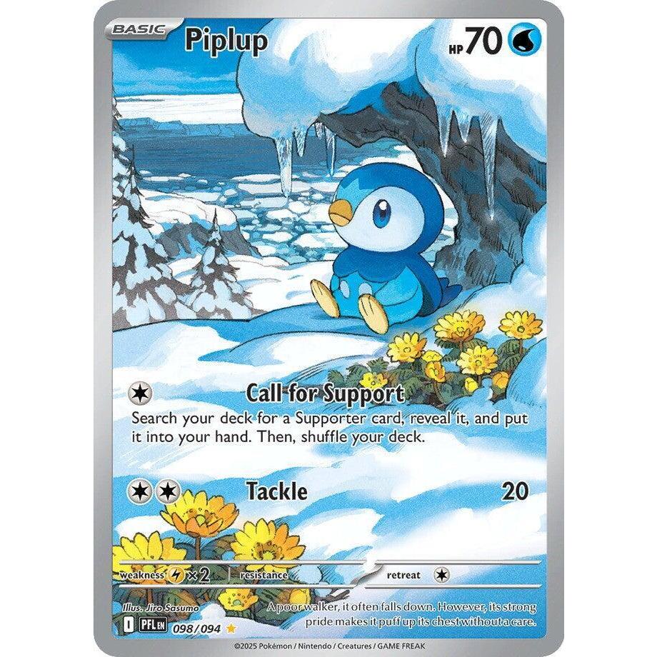 Piplup 098/094 - Illustration Rare Phantasmal Flames