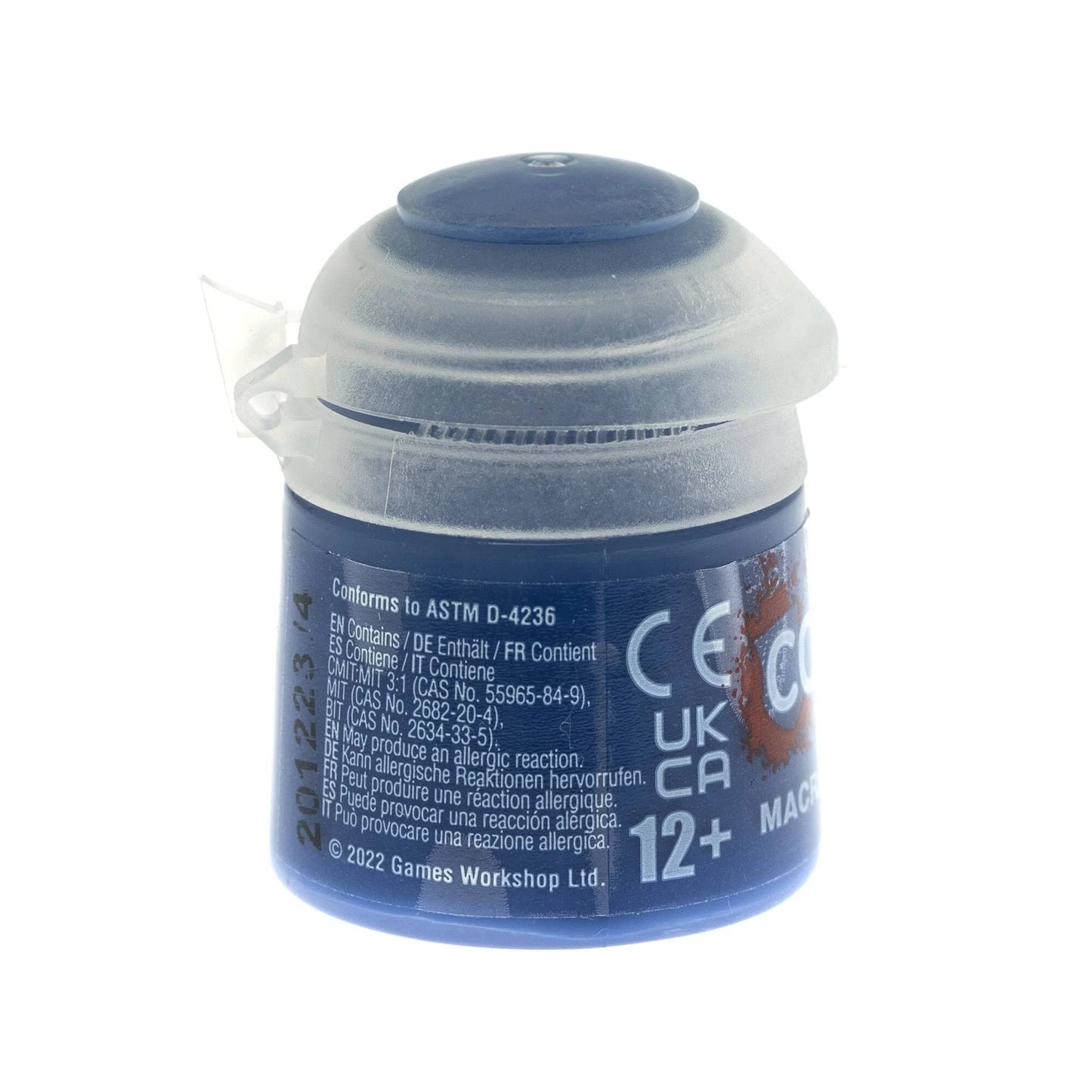 Warhammer Citadel Colour Macragge Blue Base Paint (12ml)