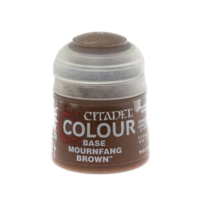 Warhammer Citadel Colour Mournfang Brown Base Paint (12ml)