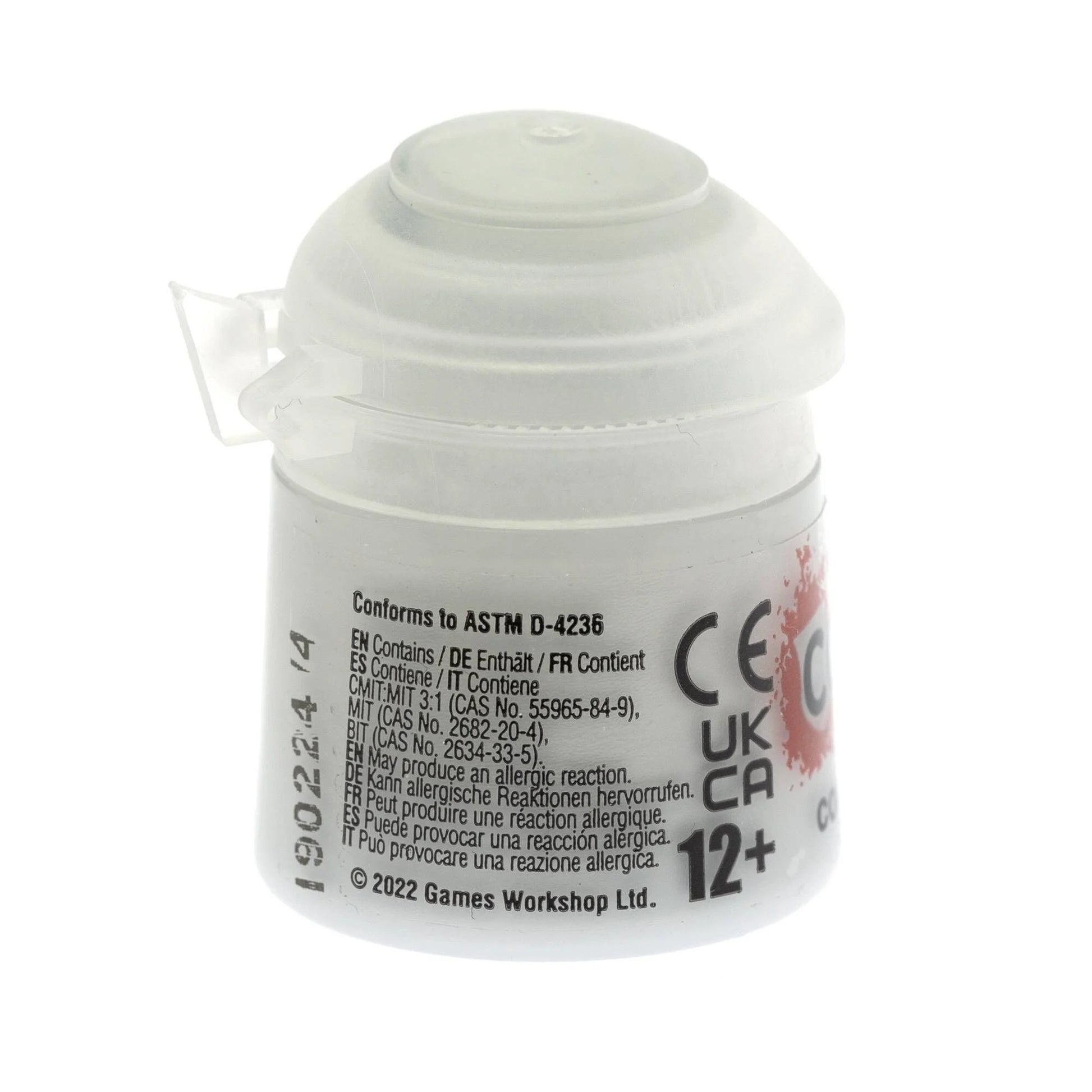 Warhammer Citadel Colour Corax White Base Paint (12ml)