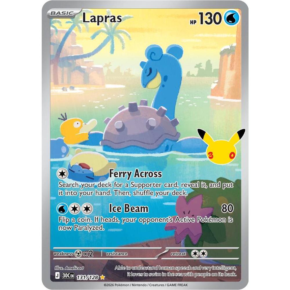 Lapras - 131/128 Illustration Rare