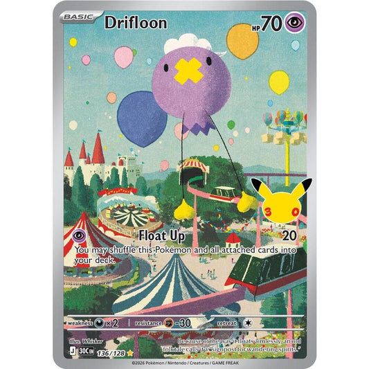 Drifloon - 136/128 Illustration Rare