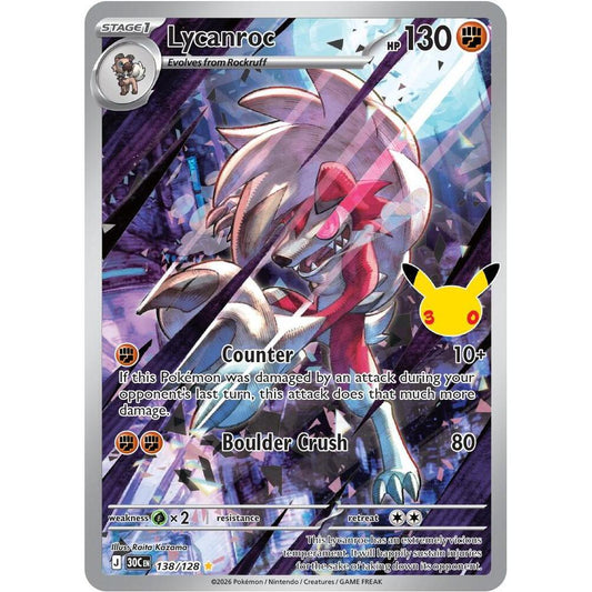 Lycanroc - 138/128 Illustration Rare