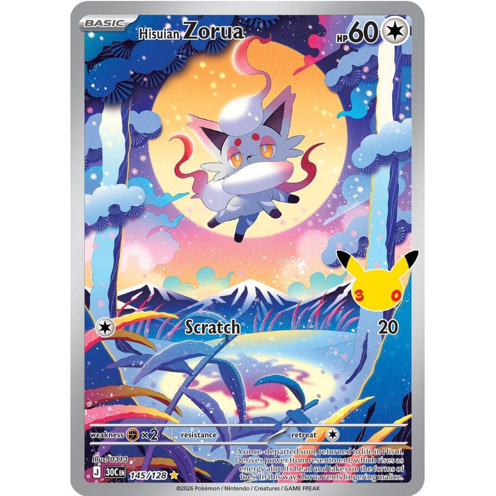 Hisuian Zorua - 145/128 Illustration Rare