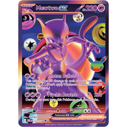 Mewtwo ex - 157/128 Futuristic Rare