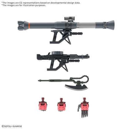 HG 1/144 CHAR'S ZAKU (GQ)