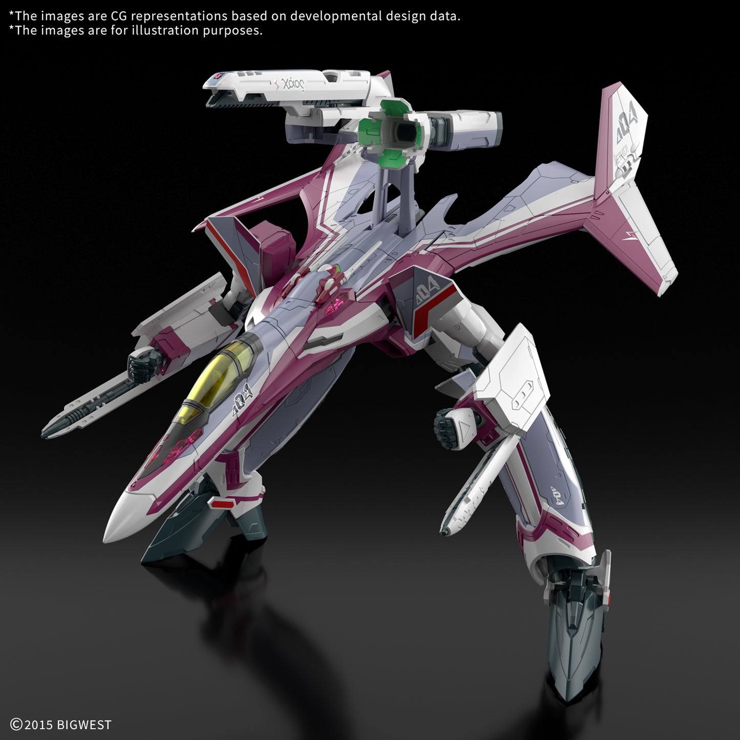 HG 1/100 VF-31C SIEGFRIED (MIRAGE FARINA JENIUS USE) Deluxe Set