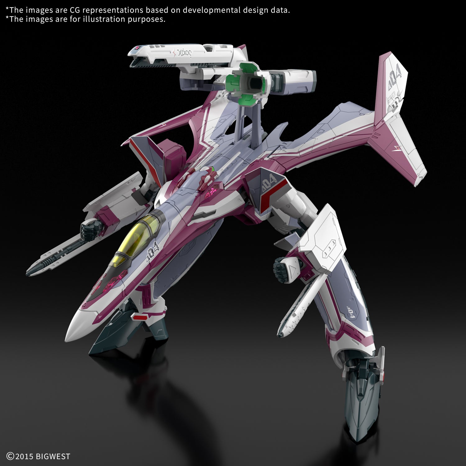 HG 1/100 VF-31C SIEGFRIED (MIRAGE FARINA JENIUS USE) Deluxe Set