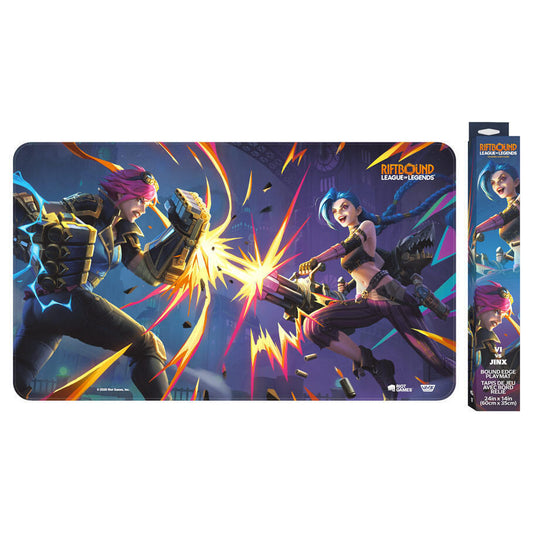 Riftbound: League of Legends TCG – Playmat – Vendetta: Vi vs Jinx
