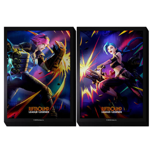 Riftbound: League of Legends TCG – Sleeves – Vendetta: Vi vs Jinx