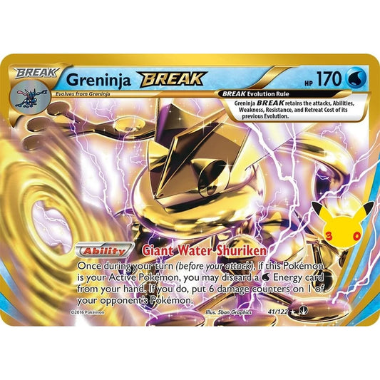 Greninja BREAK (41/122/30) [30th Celebration Classic Collection]