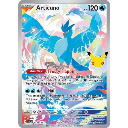 Articuno - 132/128 Illustration Rare