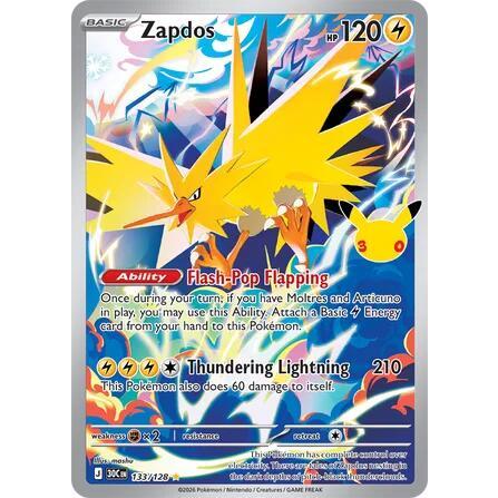 Zapdos - 133/128 Illustration Rare