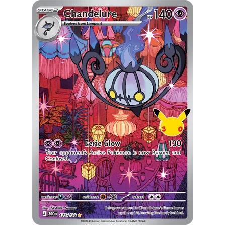 Chandelure - 137/128 Illustration Rare