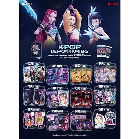  KPop Demon Hunters-World Tour Collectible Cards-Energy Edition-001 S1