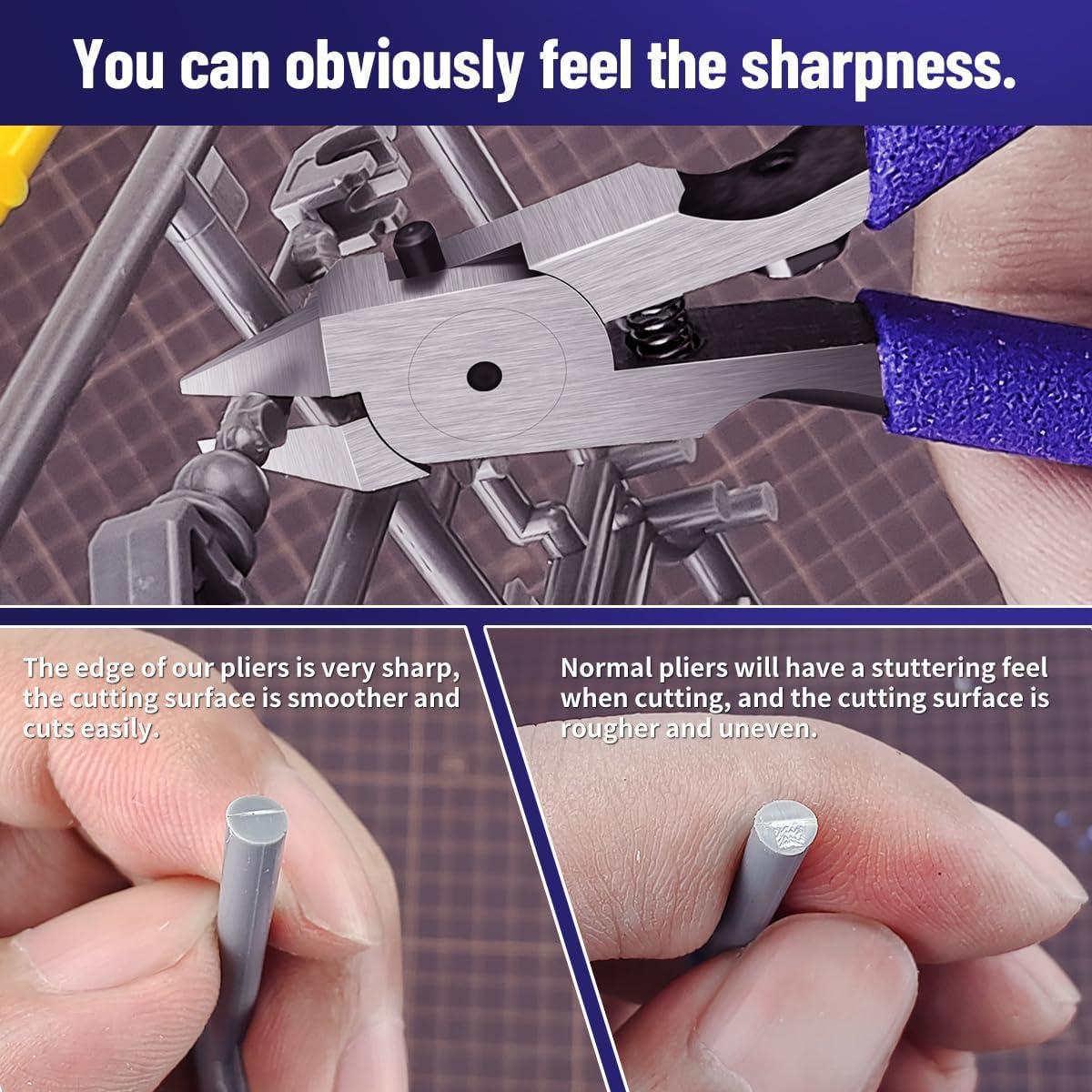 Double-edged modeling pliers