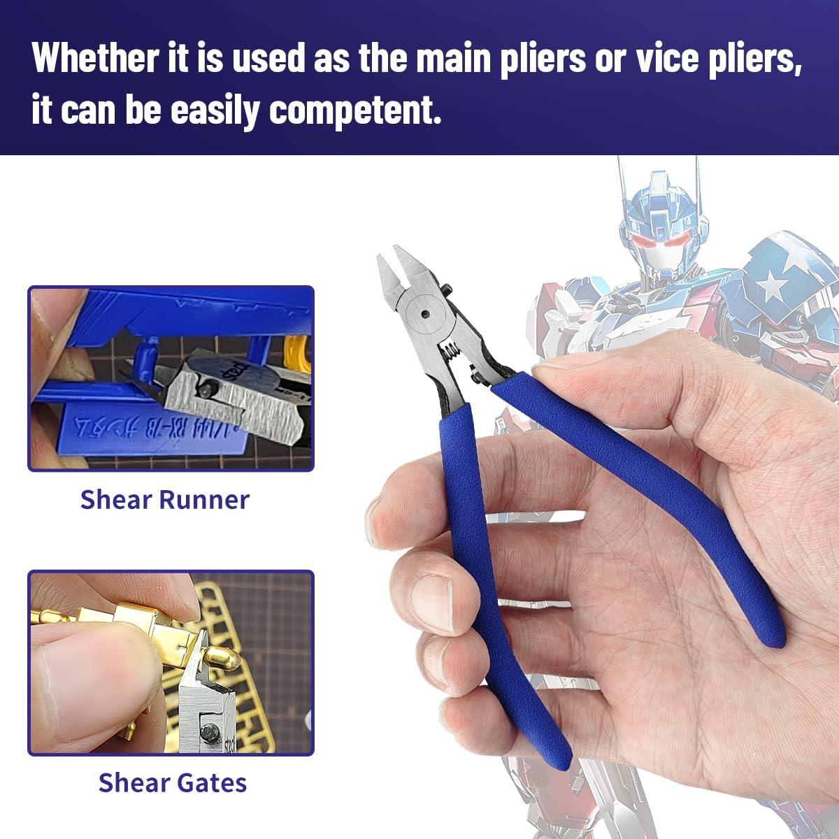 Double-edged modeling pliers