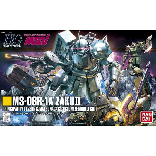1/144 HGUC MS-06R-1A SHIN MATSUNAGA ZAKU II