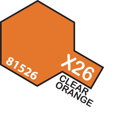TAMIYA ACRYLIC MINI X-26 CLEAR ORANGE