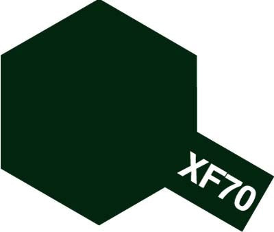 TAMIYA ACRYLIC MINI XF-70 DARK GREEN 2
