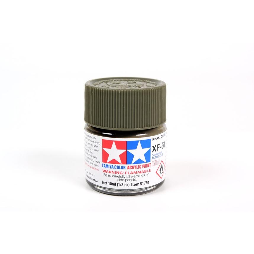 TAMIYA ACRYLIC MINI XF-51 KHAKI DRAB