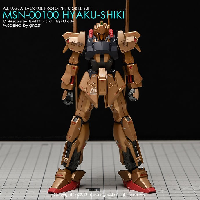 G-rework CUSTOM  [HG] HYAKU-SHIKI (REVIVE Ver.)