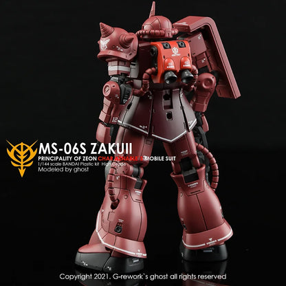 [Pre-order]-[HG] ORIGIN MS-06S JAKU II ( CHAR AZNABLE)