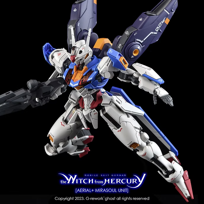 [G-REWORK DECALS] [HG] [the witch from mercury] AERIAL+ MIRASOUL UNIT